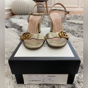 Gucci Marmont Mid-block heel